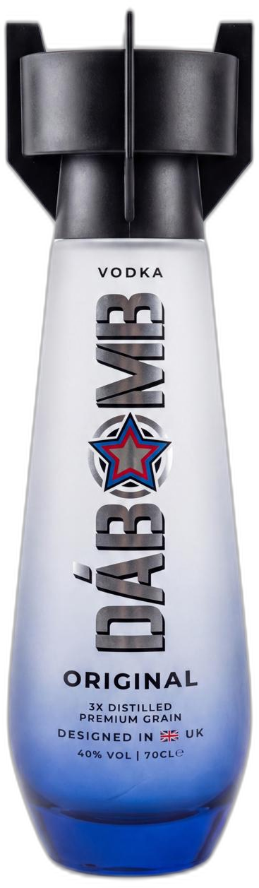 DáBomb Vodka bottle